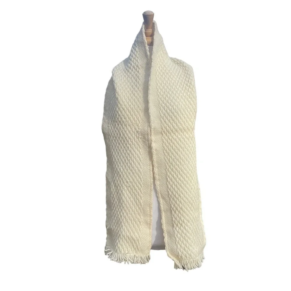 Branigan Weavers Irish Knit 100% Wool Scarf